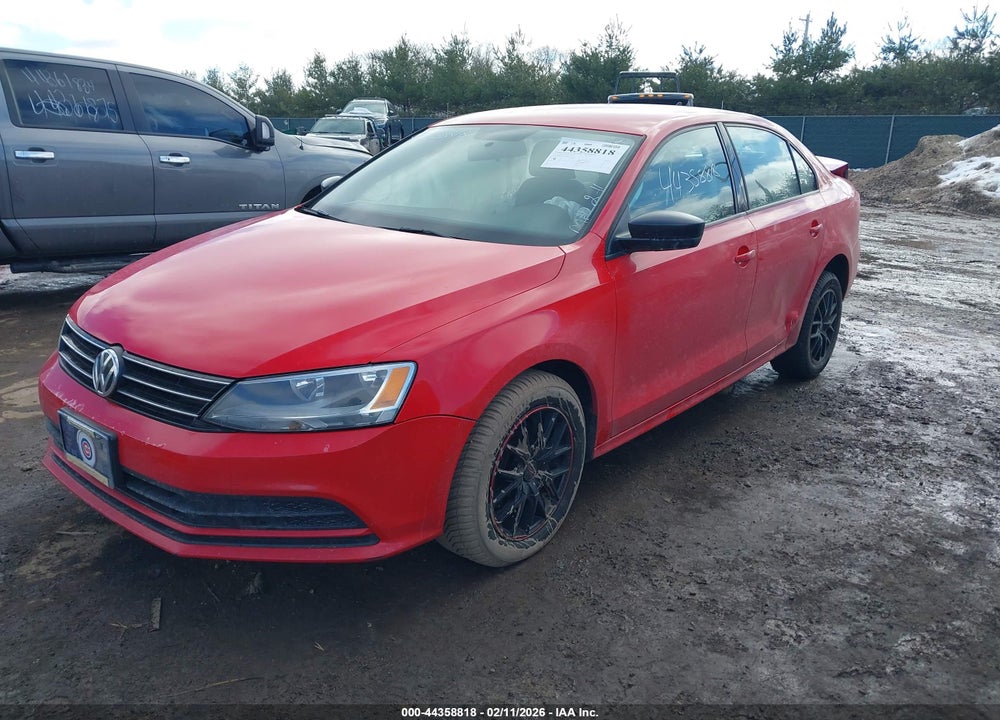 2015 VOLKSWAGEN JETTA 1.8T SE VIN: 3VWD17AJ7FM300524