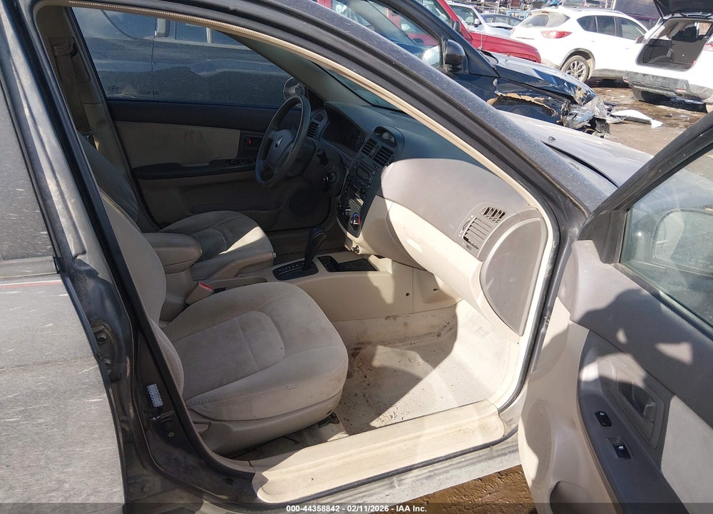 2006 KIA SPECTRA EX/LX/SX VIN: KNAFE122365252804