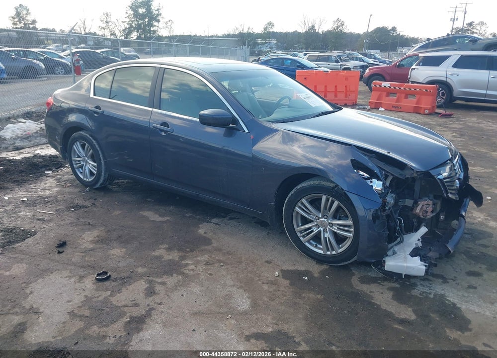2010 INFINITI G37X VIN: JN1CV6AR5AM461562