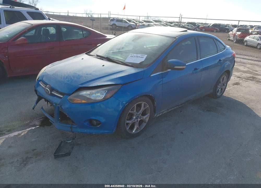 2012 FORD FOCUS TITANIUM VIN: 1FAHP3J26CL336809