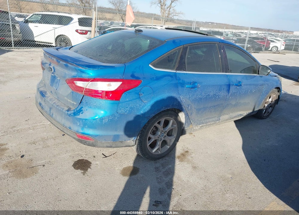 2012 FORD FOCUS TITANIUM VIN: 1FAHP3J26CL336809