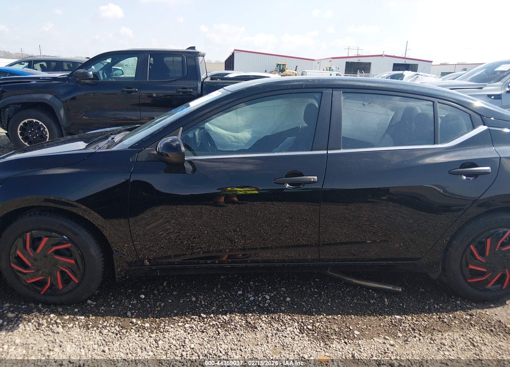 2025 NISSAN SENTRA S VIN: 3N1AB8BV4SY244655