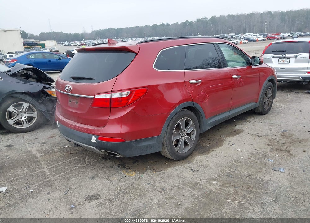 2016 HYUNDAI SANTA FE SE VIN: KM8SM4HF6GU151999