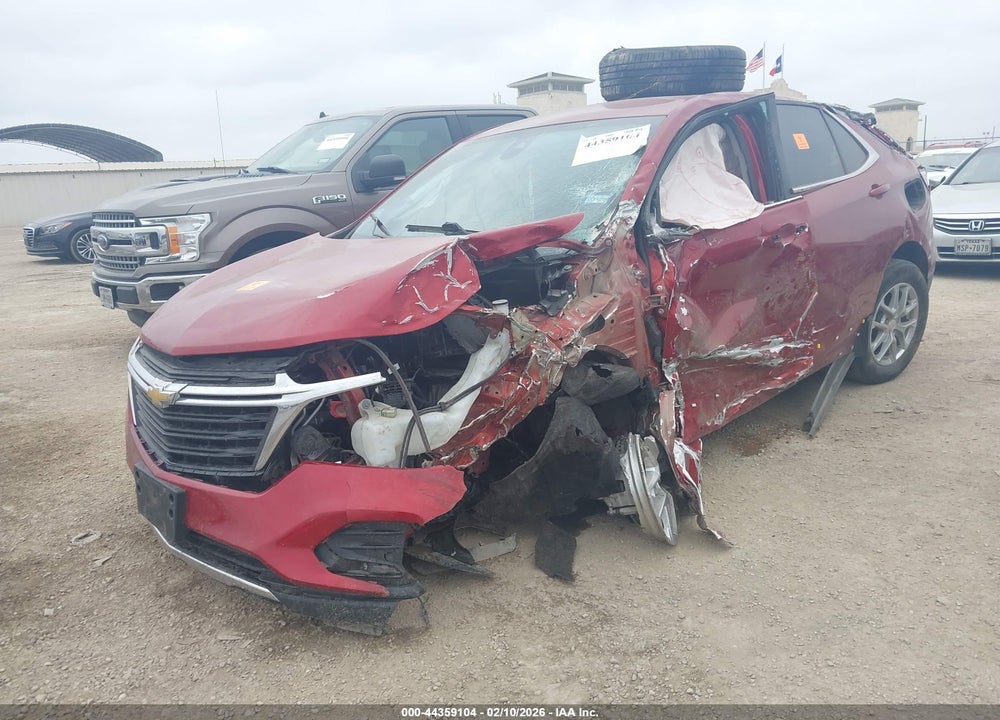 2022 CHEVROLET EQUINOX FWD LT VIN: 3GNAXKEVXNL156046