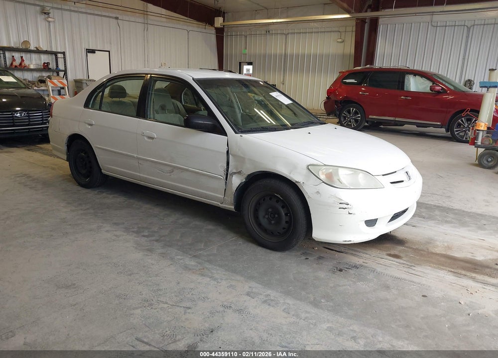 2004 HONDA CIVIC LX VIN: 2HGES16514H562713