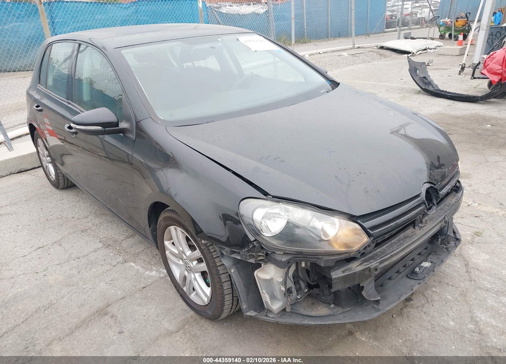 2012 VOLKSWAGEN GOLF 2.5L 4-DOOR VIN: WVWDB7AJ5CW115352