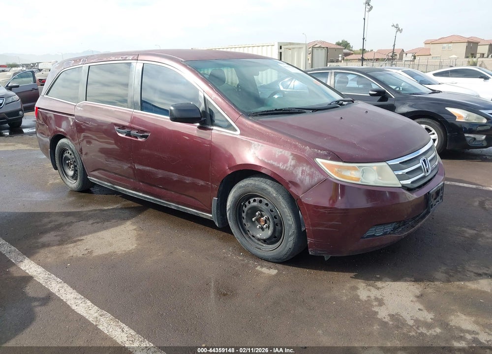 2011 HONDA ODYSSEY LX VIN: 5FNRL5H21BB078227