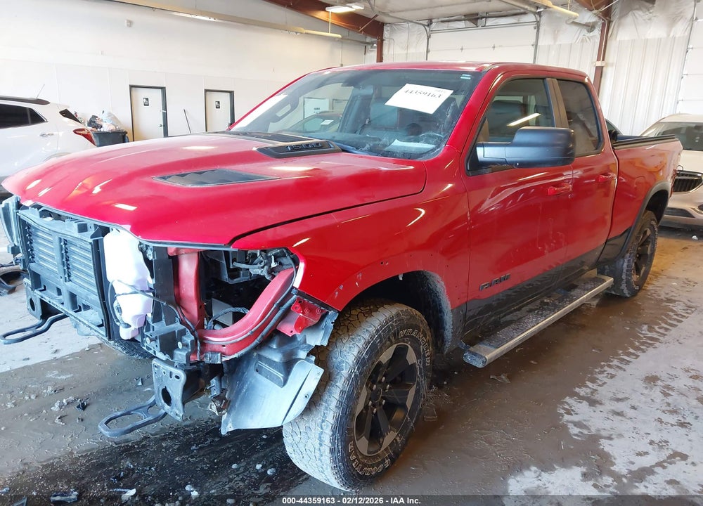 2019 RAM 1500 REBEL  4X4 6'4 BOX VIN: 1C6RRFEG7KN840912