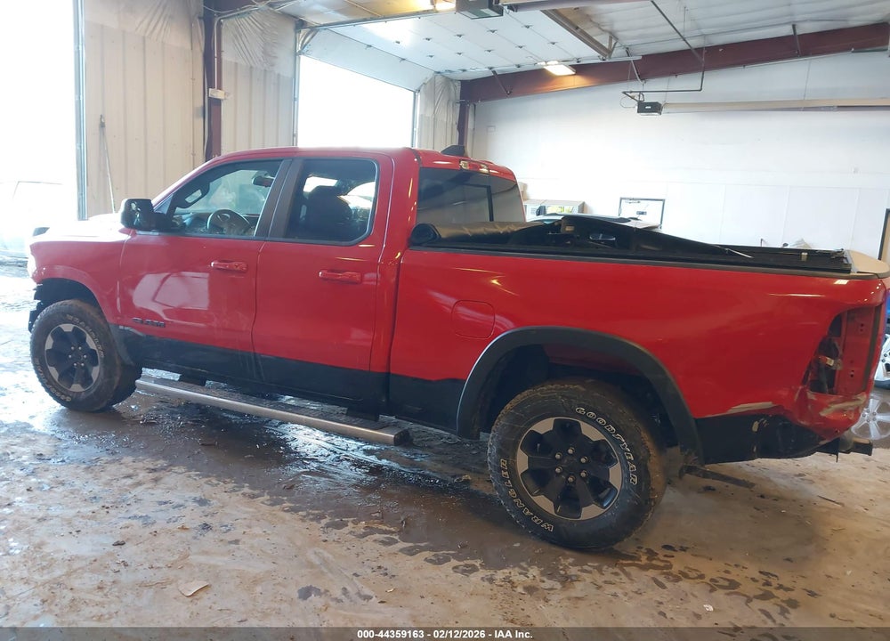 2019 RAM 1500 REBEL  4X4 6'4 BOX VIN: 1C6RRFEG7KN840912