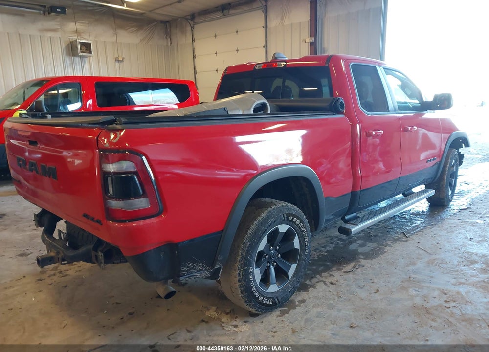 2019 RAM 1500 REBEL  4X4 6'4 BOX VIN: 1C6RRFEG7KN840912