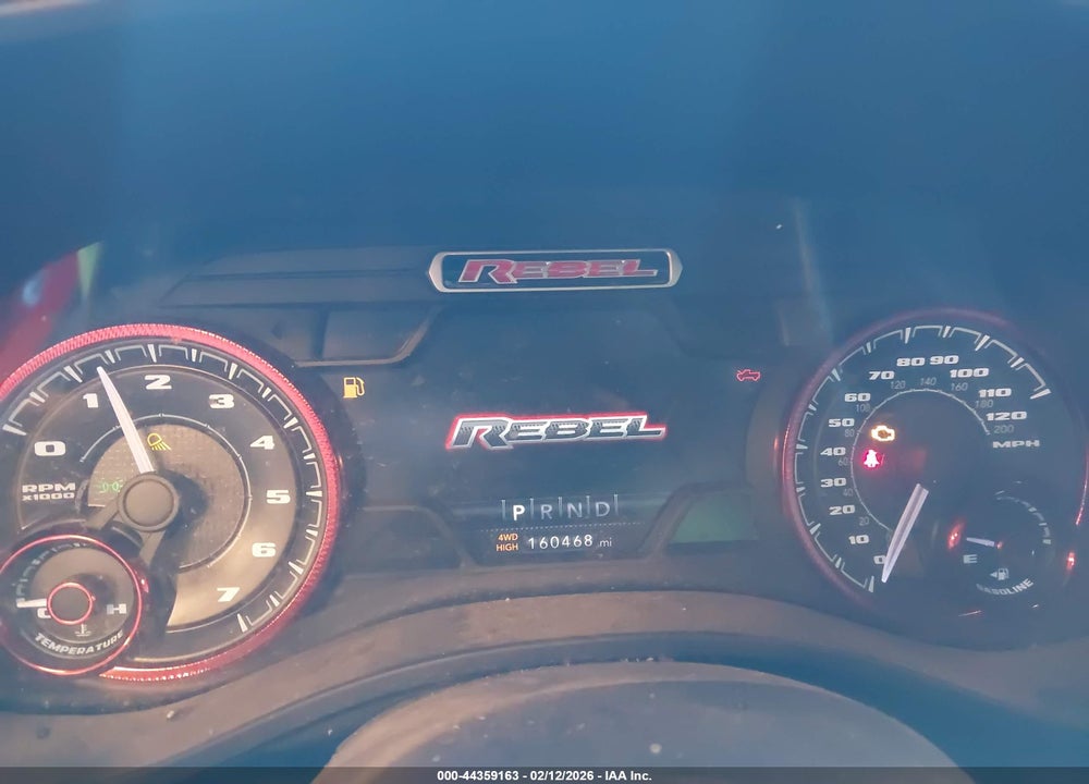 2019 RAM 1500 REBEL  4X4 6'4 BOX VIN: 1C6RRFEG7KN840912