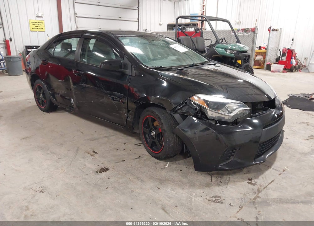 2014 TOYOTA COROLLA L VIN: 2T1BURHE7EC037836