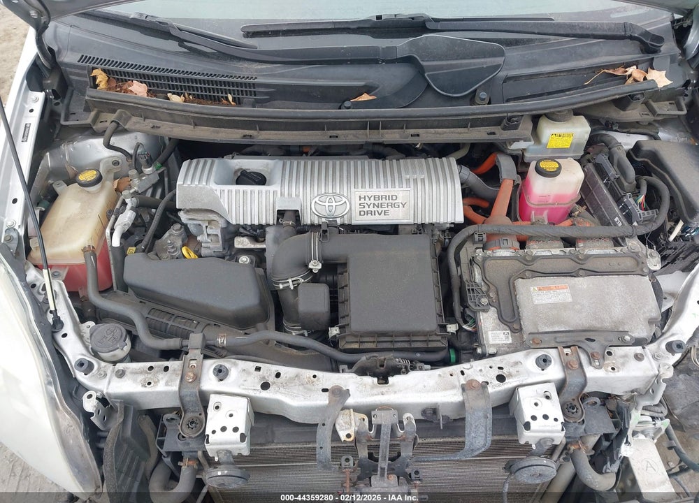 2012 TOYOTA PRIUS FIVE VIN: JTDKN3DU0C5402861