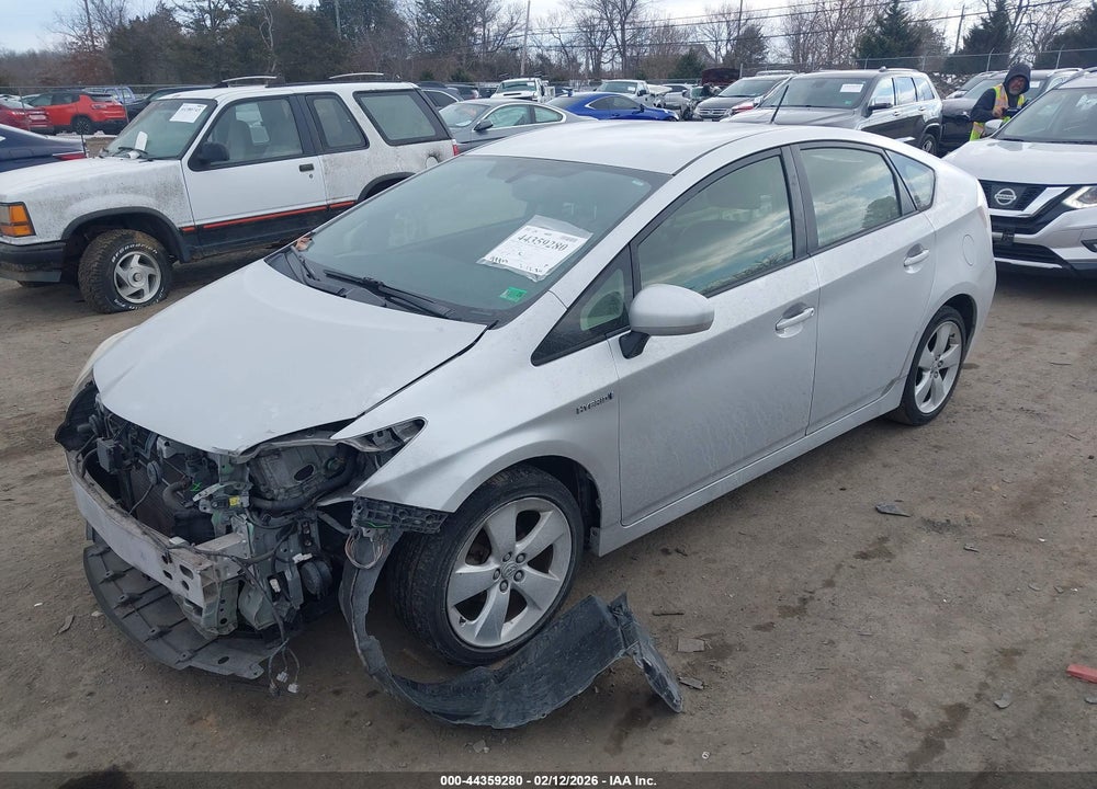 2012 TOYOTA PRIUS FIVE VIN: JTDKN3DU0C5402861