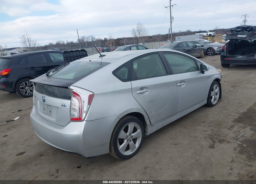 2012 TOYOTA PRIUS FIVE VIN: JTDKN3DU0C5402861