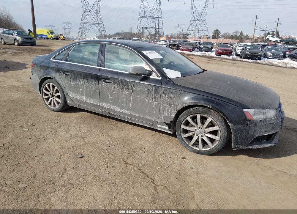 2013 AUDI A4 2.0T PREMIUM VIN: WAUKFAFL1DN044402