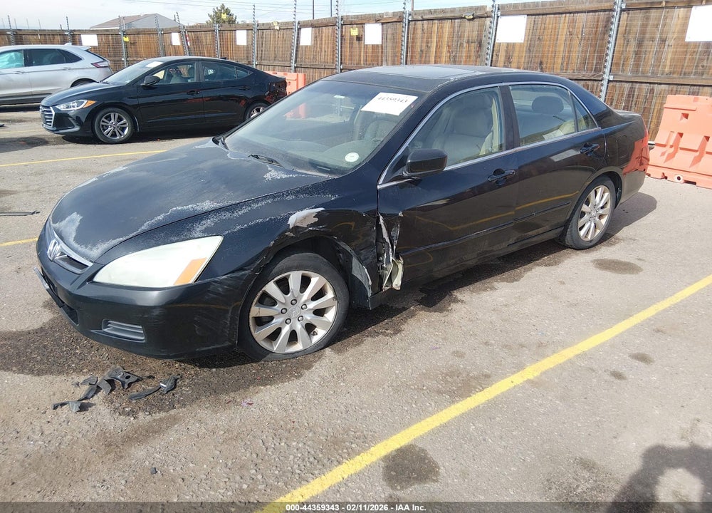 2006 HONDA ACCORD 3.0 EX VIN: 1HGCM66596A011297