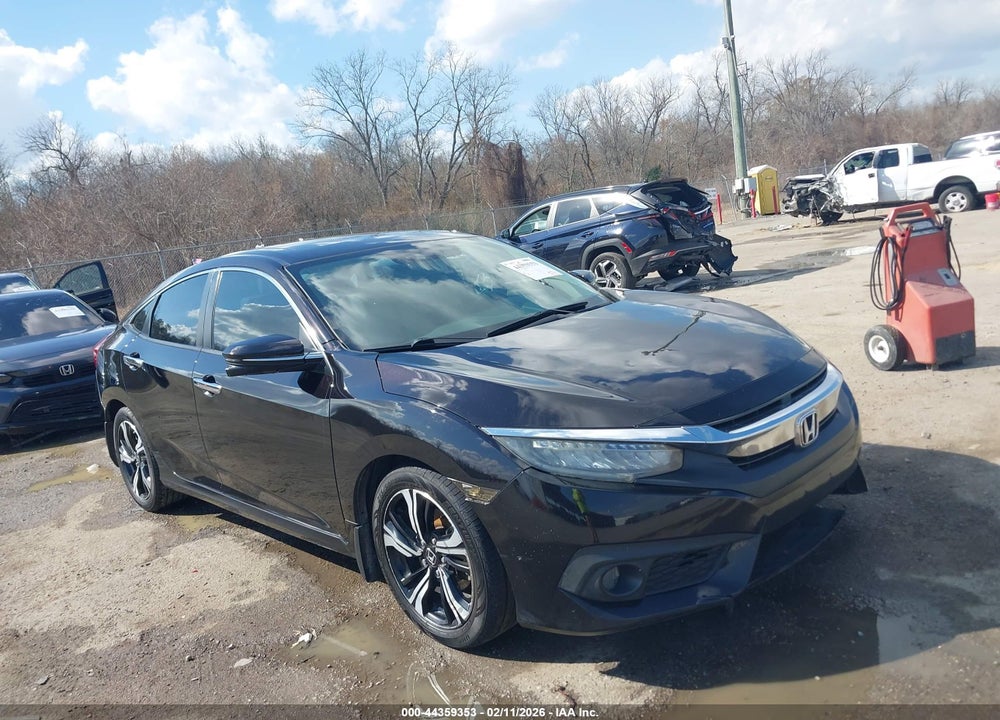2016 HONDA CIVIC TOURING VIN: 2HGFC1F91GH631361