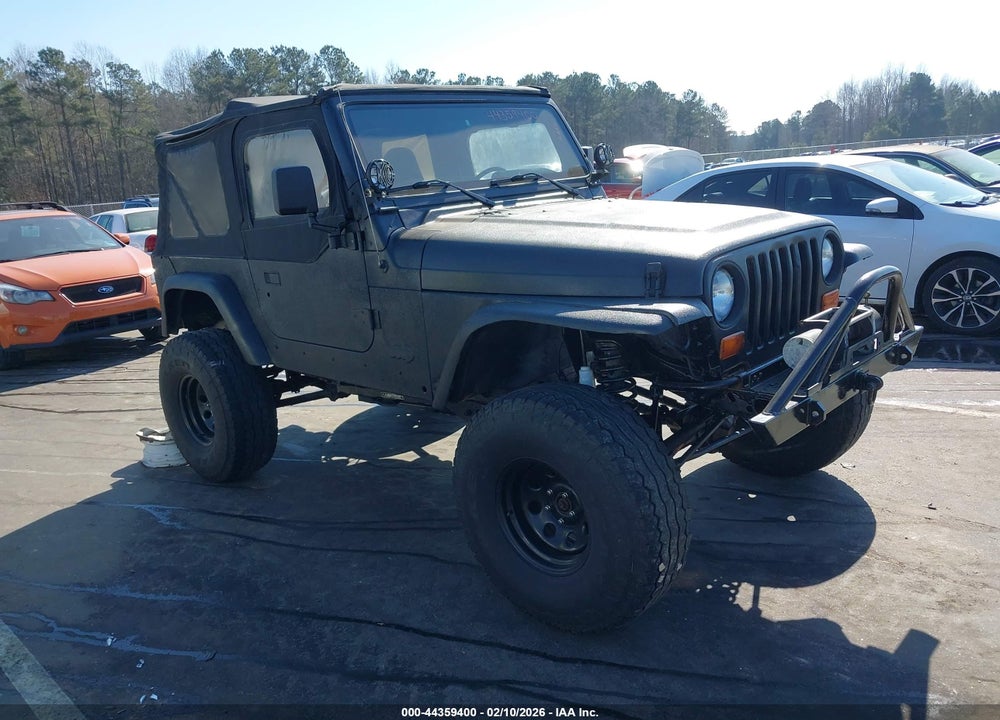 1997 JEEP WRANGLER SE VIN: 1J4FY29P8VP477072