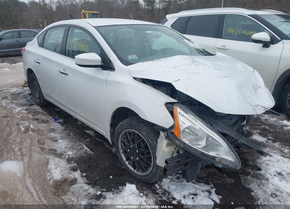 2014 NISSAN SENTRA SV VIN: 3N1AB7AP0EY283681