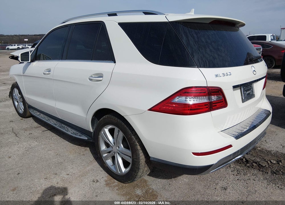 2013 MERCEDES-BENZ ML 350 4MATIC VIN: 4JGDA5HB5DA234065