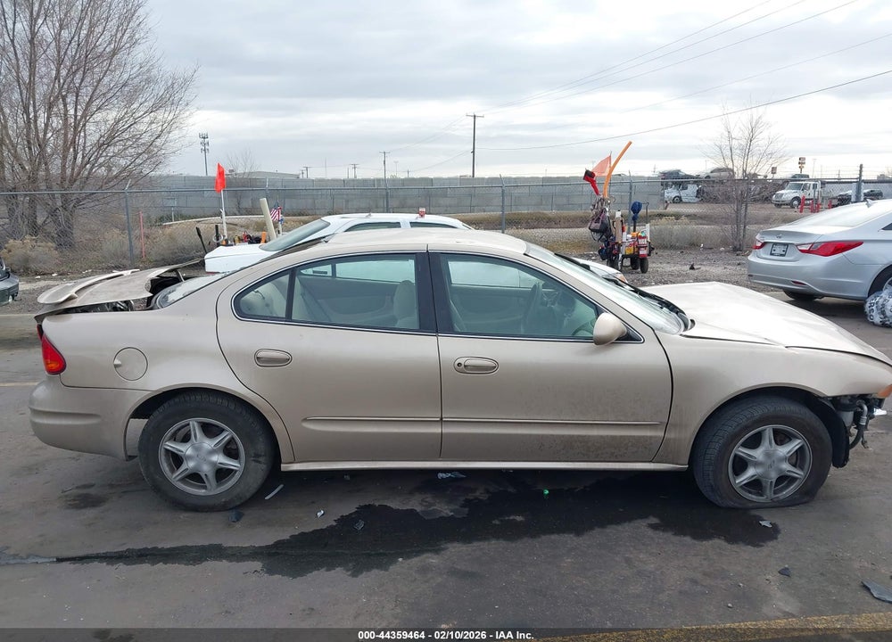 2000 OLDSMOBILE ALERO GL2 VIN: 1G3NL52T5YC394025