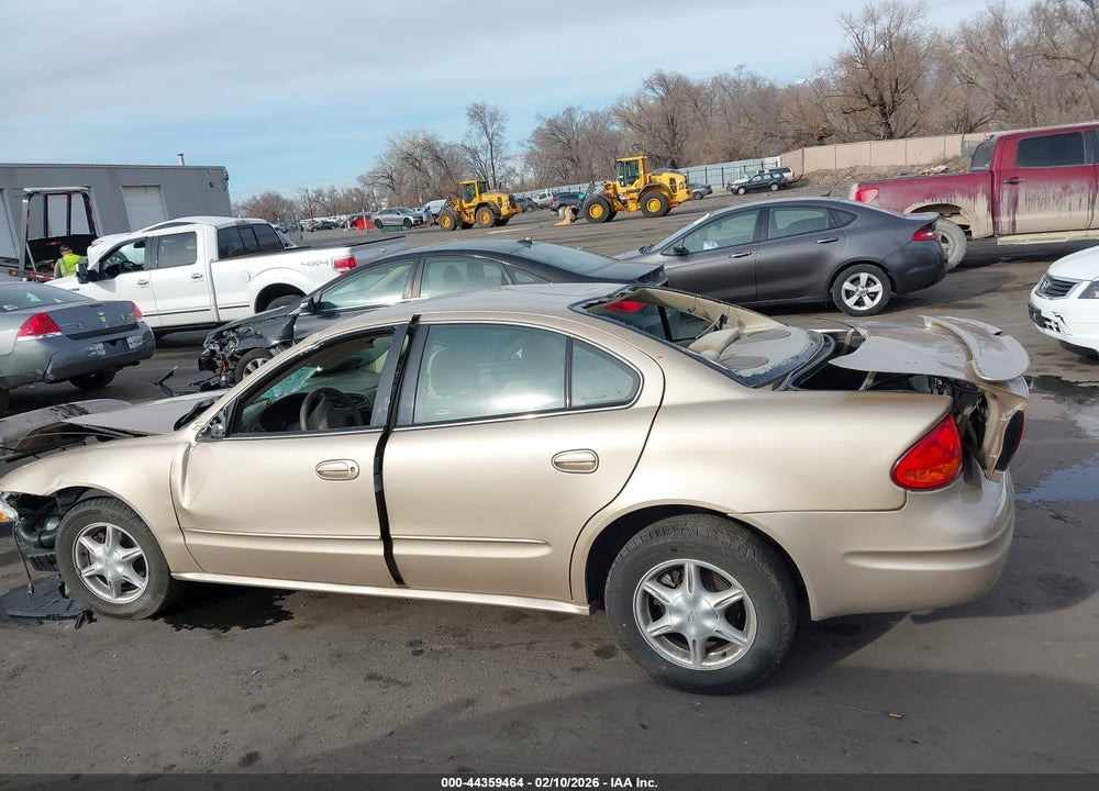 2000 OLDSMOBILE ALERO GL2 VIN: 1G3NL52T5YC394025