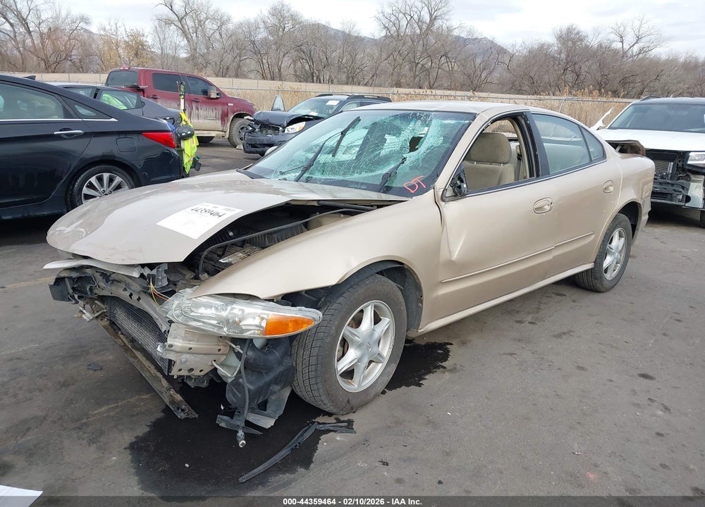 2000 OLDSMOBILE ALERO GL2 VIN: 1G3NL52T5YC394025