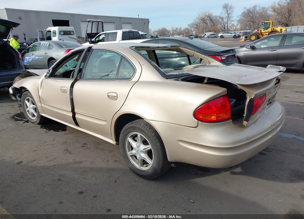 2000 OLDSMOBILE ALERO GL2 VIN: 1G3NL52T5YC394025