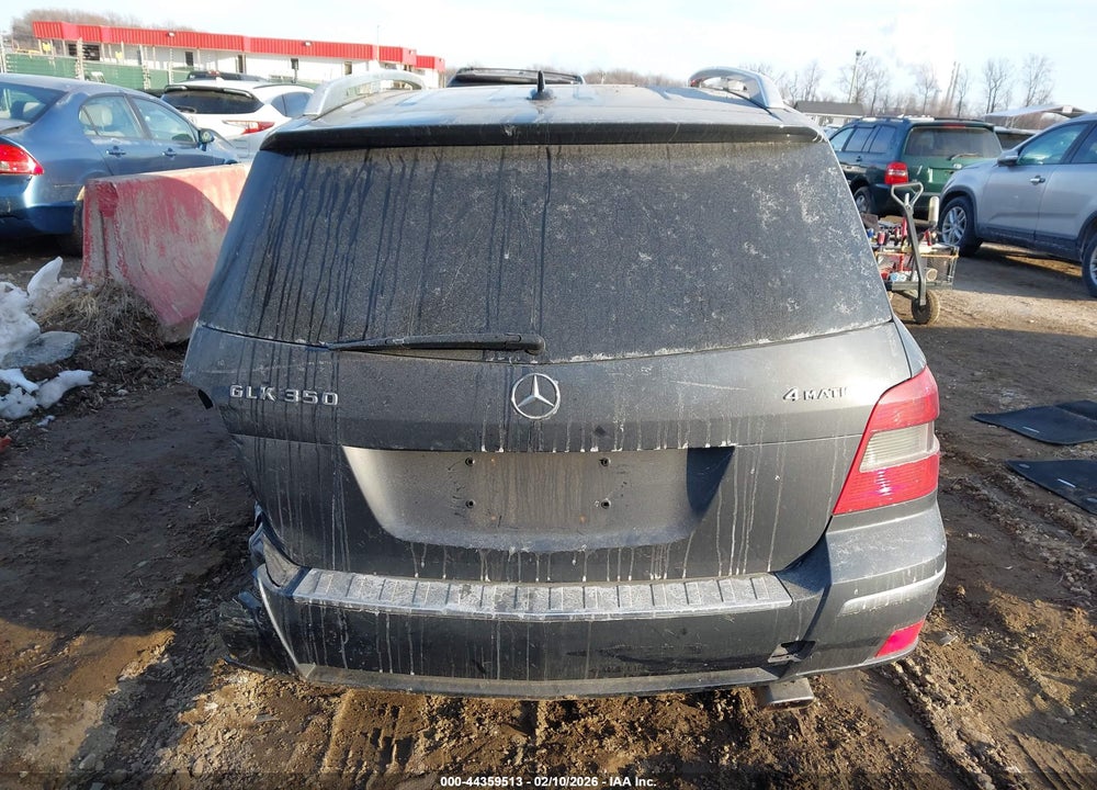 2011 MERCEDES-BENZ GLK 350 4MATIC VIN: WDCGG8HBXBF653458