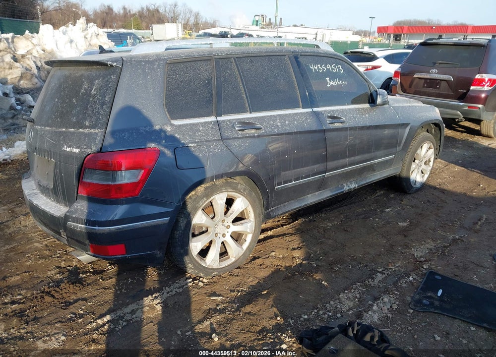2011 MERCEDES-BENZ GLK 350 4MATIC VIN: WDCGG8HBXBF653458