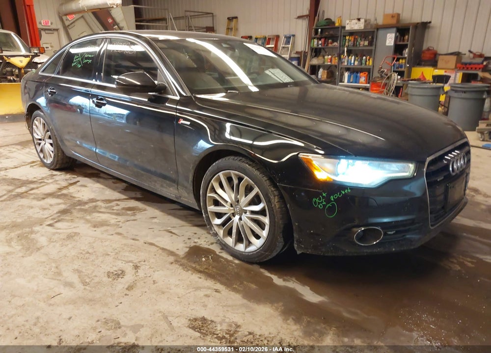 2014 AUDI A6 3.0T PREMIUM PLUS VIN: WAUFGAFC7EN089392