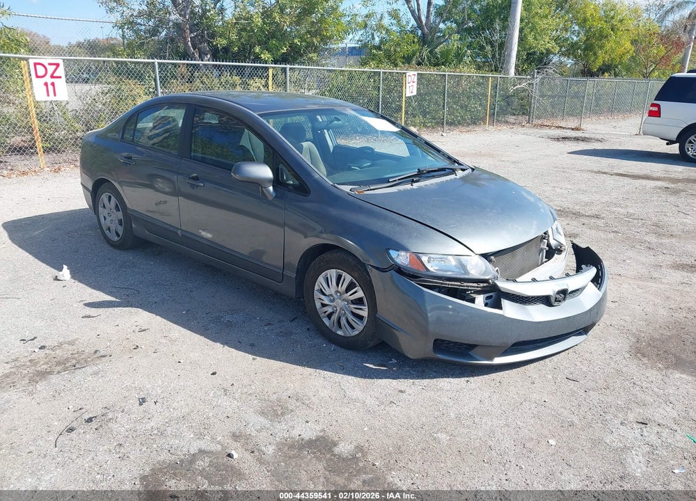 2010 HONDA CIVIC LX VIN: 2HGFA1F54AH302745