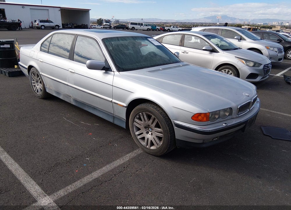 2000 BMW 740IL VIN: WBAGH834XYDP14384