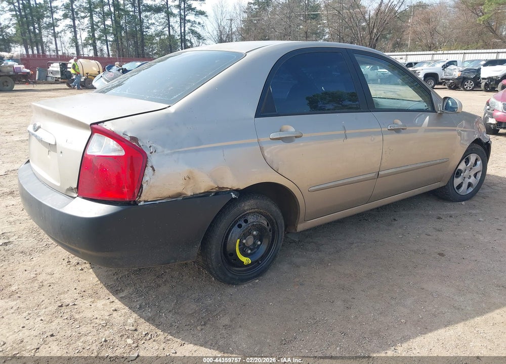 2004 KIA SPECTRA EX/LX VIN: KNAFE121045040480