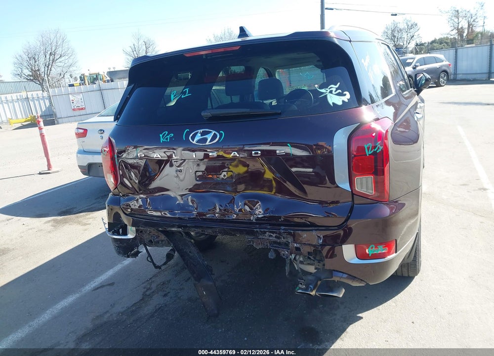 2021 HYUNDAI PALISADE LIMITED VIN: KM8R54HE2MU202218