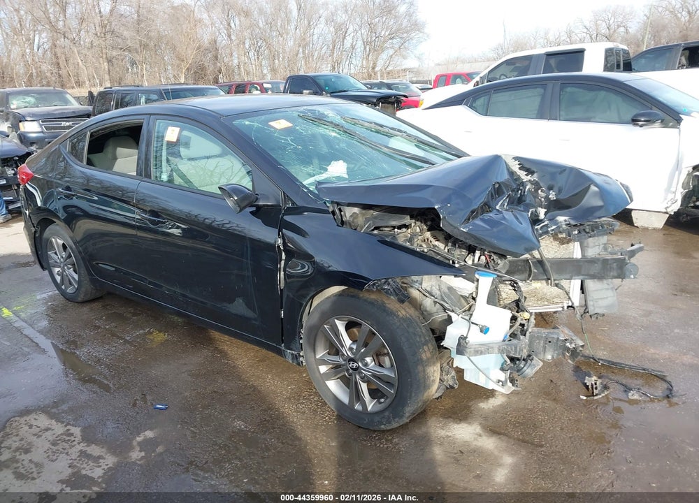 2017 HYUNDAI ELANTRA SE VIN: 5NPD84LF6HH050305