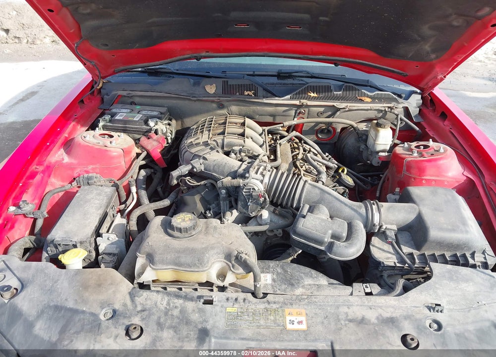 2012 FORD MUSTANG V6 PREMIUM VIN: 1ZVBP8AM9C5204885