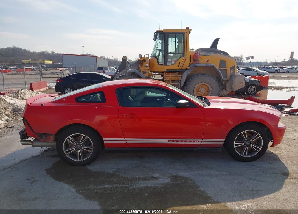 2012 FORD MUSTANG V6 PREMIUM VIN: 1ZVBP8AM9C5204885