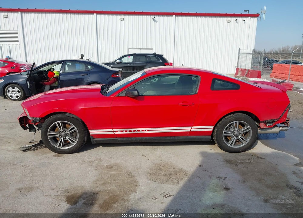 2012 FORD MUSTANG V6 PREMIUM VIN: 1ZVBP8AM9C5204885