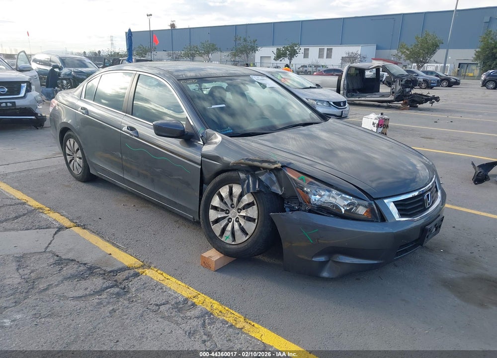 2008 HONDA ACCORD 2.4 LX VIN: 1HGCP26378A057230
