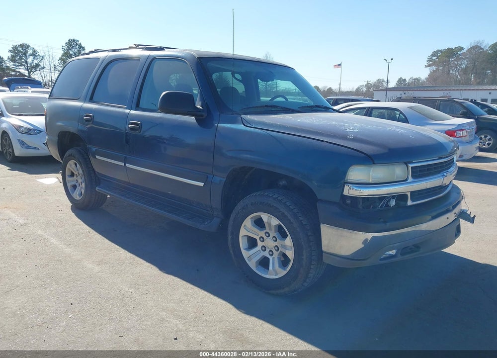 2005 CHEVROLET TAHOE LS VIN: 1GNEK13T25J264745