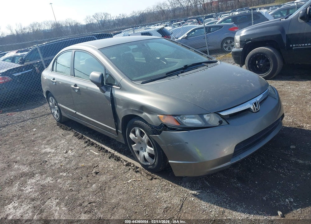 2008 HONDA CIVIC LX VIN: 2HGFA16548H352202