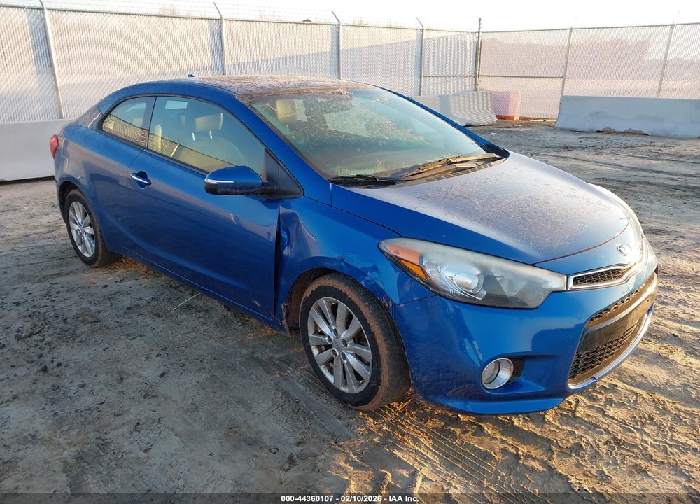 2014 KIA FORTE KOUP EX VIN: KNAFX6A8XE5221058