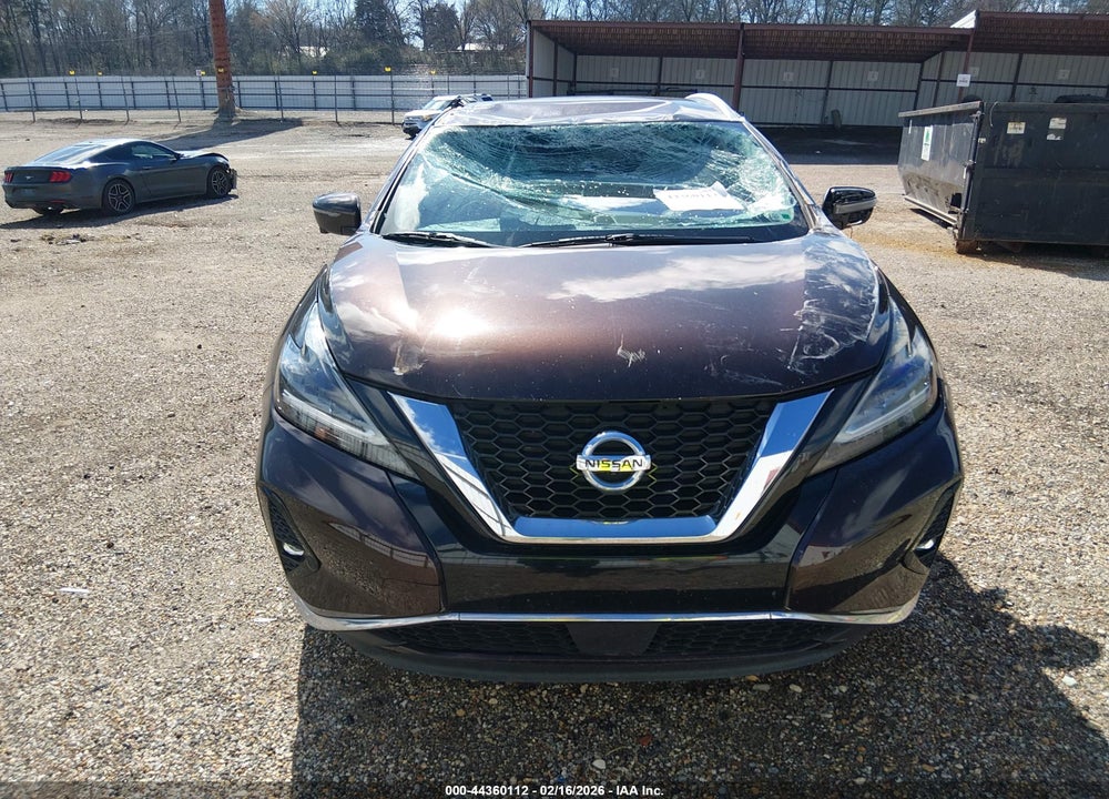 2019 NISSAN MURANO SL VIN: 5N1AZ2MJ3KN160156