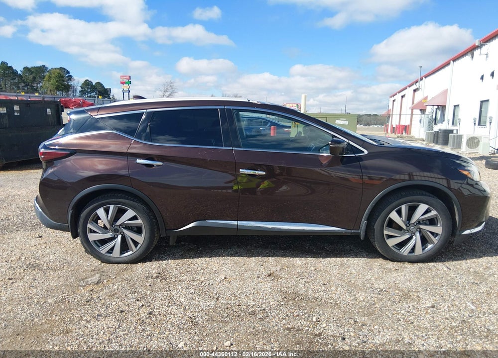 2019 NISSAN MURANO SL VIN: 5N1AZ2MJ3KN160156