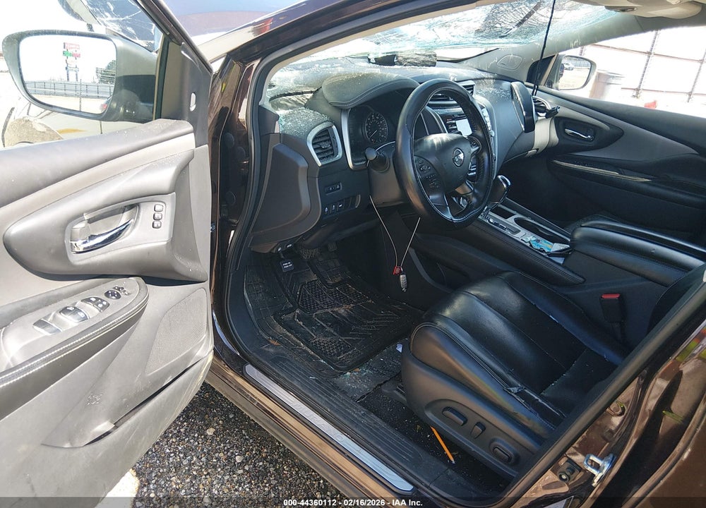 2019 NISSAN MURANO SL VIN: 5N1AZ2MJ3KN160156