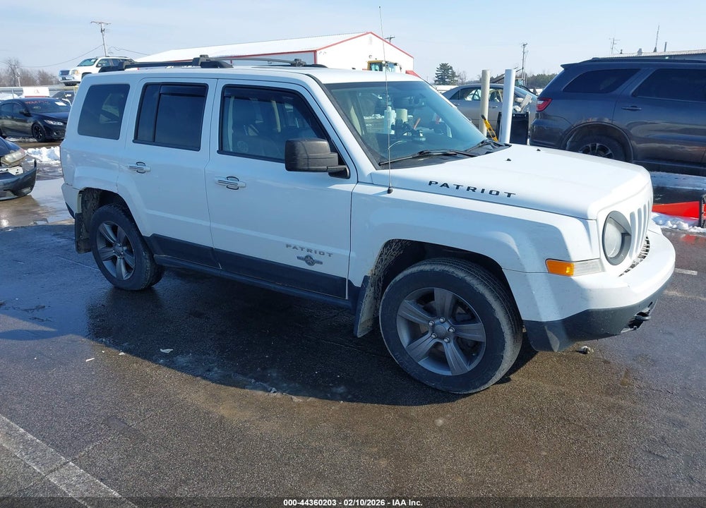2013 JEEP PATRIOT LATITUDE VIN: 1C4NJRFB2DD280552