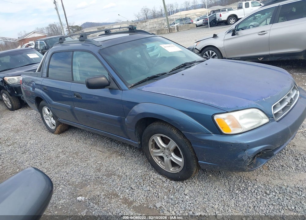 2005 SUBARU BAJA SPORT VIN: 4S4BT62CX56104960