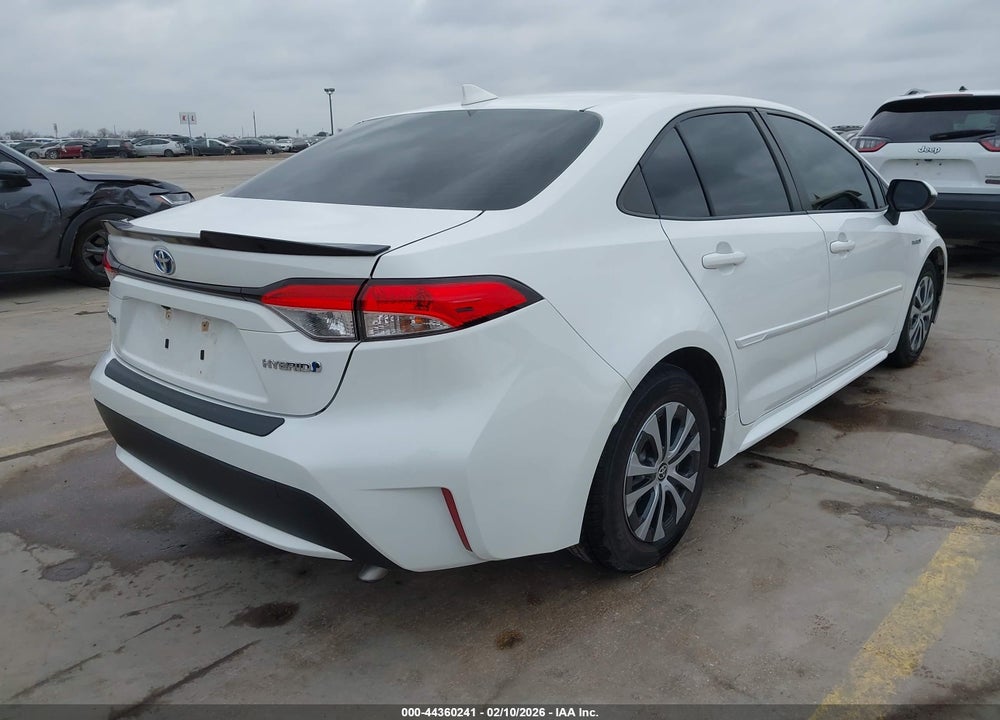 2021 TOYOTA COROLLA HYBRID LE VIN: JTDEAMDE9MJ004130